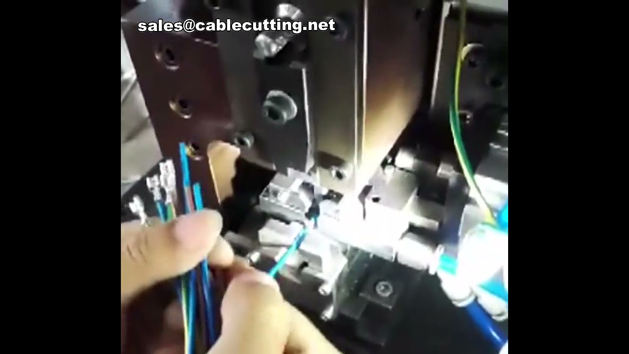 DC & AC Terminal Sıkma Makinesi - Otomatik Kablo Sıyırma ve Sıkma Cihazı