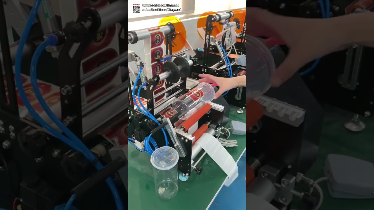 Kolay Kullanımlı Yuvarlak Şişe Etiketleme Makinesi - Hızlı Kurulumlu Etiket Aplikatörü