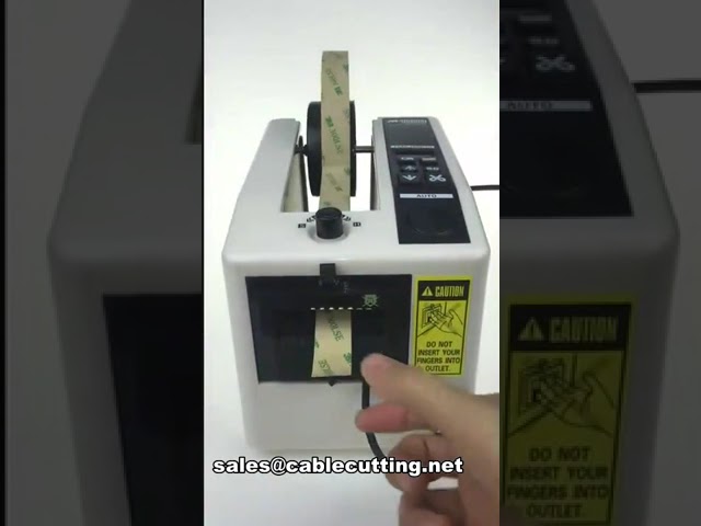M-1000 Otomatik Elektrikli Bant Kesme Makinesi | Kağıt Kesici & Bant Dispenseri